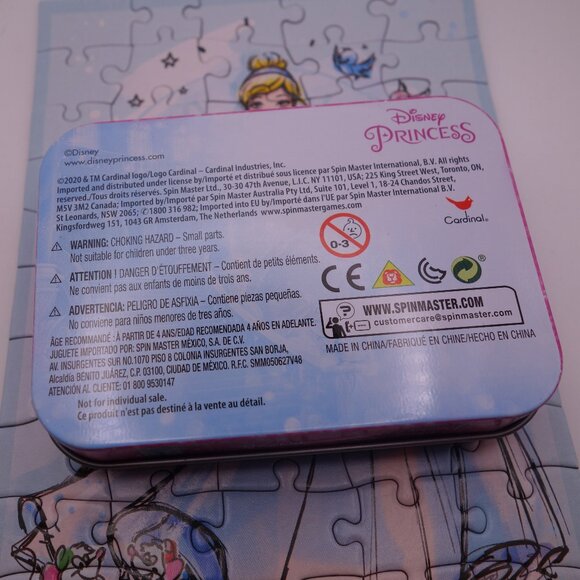 Disney Princess Cinderella 50 Piece Cardinal Puzzle(5 Inches x 7 Inches)00722AYB - Picture 14 of 16